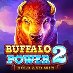 Buffalo Power 2: Hold and Win logo – Slots by Playson at Trickz Casino
