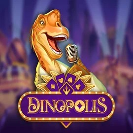 Dinopolis online game logo by Push Gaming on trickzcasino.eu