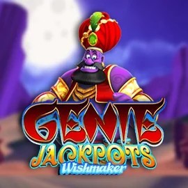 Official Jackpots logo: Genie Jackpots Wishmaker by Blueprint Gaming at Trickz Casino