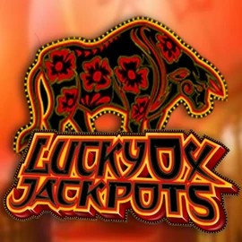 Lucky Ox Jackpots online game logo by Rival on trickzcasino.eu