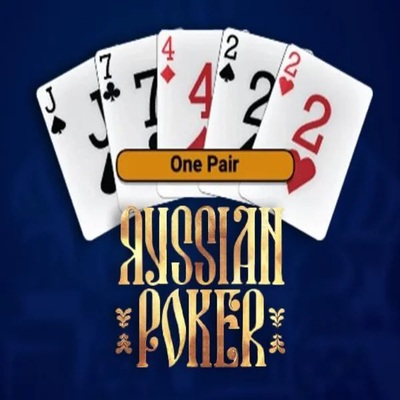 Official Table Games logo: Russian Poker by OneTouch Games at Trickz Casino