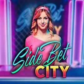 Side Bet City slot visual from Evolution available on trickzcasino.eu